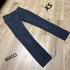 GUCCIダークブルースリムデニムパンツ XSのサムネイル