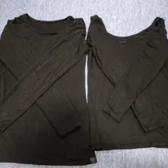 UNIQLO ヒートテック 長袖 ２枚セット Sサイズ
