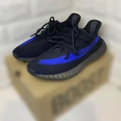 キ*。様 箱付き　Yeezy Boost 350 ブラック/ブルー　26.5cm