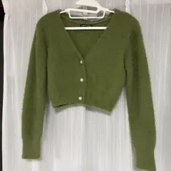SHEIN オリーブグリーン カーディガン M