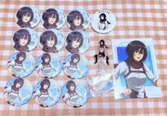 進撃の巨人 ミカサ 海を見に行こう ジュエル缶バッジアクスタ アニークのサムネイル