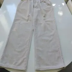 美品＊ＵＮＩＱＬ＊プレミアムコーデロイ白パンツ