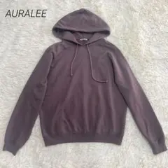 AURALEE　オーラリー　パーカー　フード　スエット　スウェットのサムネイル