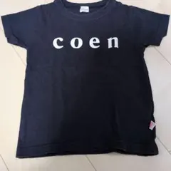 coen キッズ ロゴTシャツ ネイビーのサムネイル