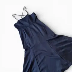 Lutique ブラック キャミワンピース　L スリット