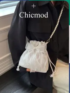 未使用　巾着　ショルダーバッグ　浴衣のサムネイル