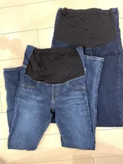 UNIQLO ユニクロ マタニティデニムパンツ 2点セット