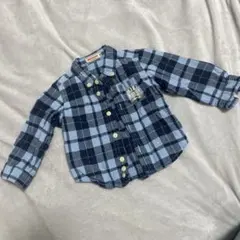 ミキハウス　チェックシャツ 80サイズ