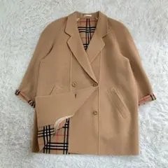 Burberrys チェスターコート ダブルフェイス カシミヤ混 チェック