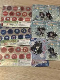 ウマ娘 一番くじ マルチケース アクリルチャーム　ラバーチャーム セット
