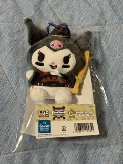 タイトーくじ 侍ジャパン×サンリオ カラビナ付マスコット クロミ
