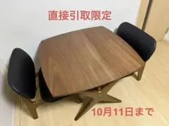 ニトリ　リビングダイニングテーブル3点セット
