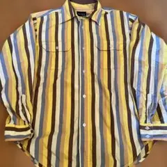 BEAMS 1990年代ストライプ 長袖シャツ