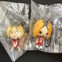 ハイキュー!! 孤爪研磨　1ポイントマスコット　ガチャ　ミニフィギュア　セット