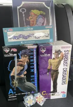 未開封一番くじジョジョの不思議な冒険スターダストクルセーダーズC賞ジョセフ他