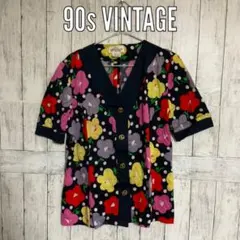 90s ヴィンテージ　コットン　カーディガン　最終セールのサムネイル