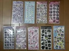 正規品うるちゅるポップシール 平成はっぴーフォン ストーンシール カプセルポップ