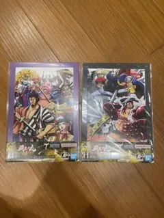 ワンピース一番くじ  H賞　アートプレー2枚セット