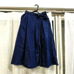 AMERICAN HOLIC デニムロングフレアスカート