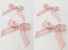 PINK HOUSE リボンヘアクリップ セット ピンクのサムネイル