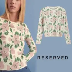 値下げ⭐️RESERVED 花柄トップス