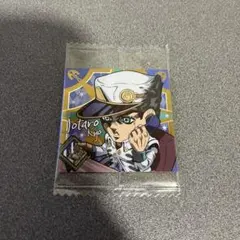 ジョジョの奇妙な冒険 シール ウエハース 空条承太郎 R レア