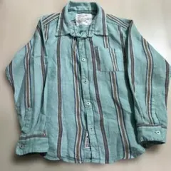 BAYFLOW ベイフロー 麻混シャツ 130cm