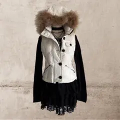 Archive y2k00s平成ギャルリアルファーダウンベスト