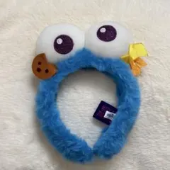 USJ ユニバ　クッキーモンスターカチューシャ　セサミ ストリート