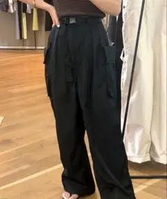 R*y様 2023ss PHEENY ナイロンパンツ　Sサイズ相当　黒 R*y様 2023ss PHEENY ナイロンパンツ Sサイズ相当 黒 - メルカリ