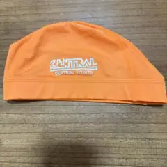 CENTRAL SPORTS 水泳帽 オレンジ　Ｌ