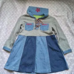 フェリシモ長袖ワンピース120cm