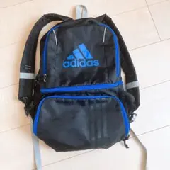 adidas バックパック 黒/青