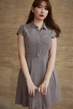 ワンピース herlipto Dewi Shirt Mini Dress ハーリップトゥ 24SS Dewi Shirt Mini Dress ドレス