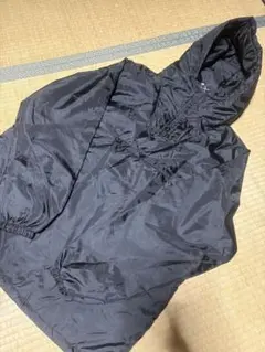 【新品】撥水 アノラックパーカー M 黒 プルオーバー ナイロン