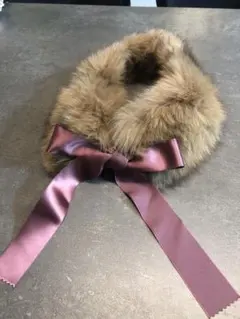 リアルファー　ティペットマフラー