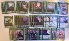 ユニオンアリーナ 魔都精兵のスレイブ 緑 6番組 デッキ - メルカリ