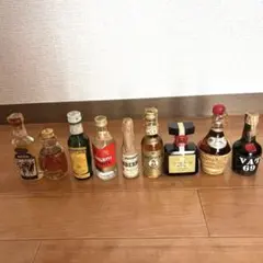 ウイスキー ブランデー リキュール ミニボトル19点セット 長期保管 未