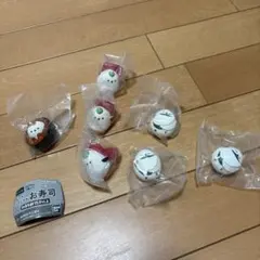 新品未使用　なりきりシマエナガ お寿司 ガチャガチャ 7個セット