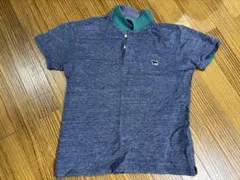 URBAN RESEARCH DOORS ポロシャツ ネイビー/グリーン