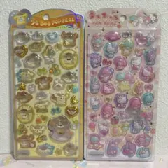 国内正規品 うるちゅるポップシール サンリオベビー ポムポムプリン キキララ