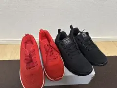 早めの購入お願いします‼️赤と黒のスニーカーセット