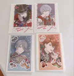 【Melty Valentine】ランダムチェキ風カード　4人set