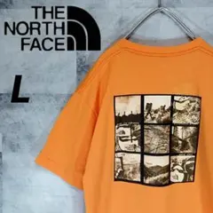 THE NORTH FACE ザノースフェイス メンズ Tシャツ オレンジ L