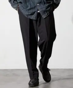 FREAK'S STORE ストレッチタックテーパードスラックス マルチサイズ