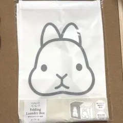 USAGI うさぎ柄 折りたたみランドリーBOX
