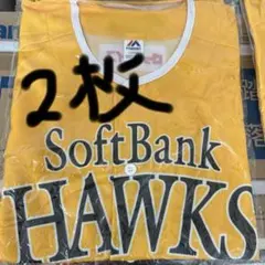 SoftBank Hawks ユニフォーム Lサイズ イエロー