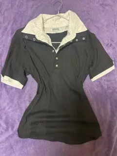 growth ストライプ 平成ポロシャツ