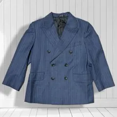 ストライプ　スーツ&短パン　ダブル　160サイズ