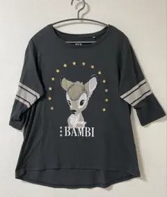 UNIQLO ディズニー バンビ プリントTシャツ UT Lサイズ